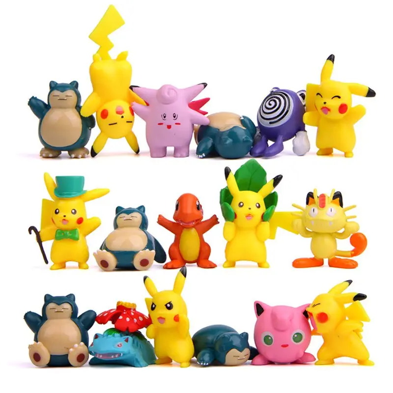 17 Stk. Pokemon Figuren Set