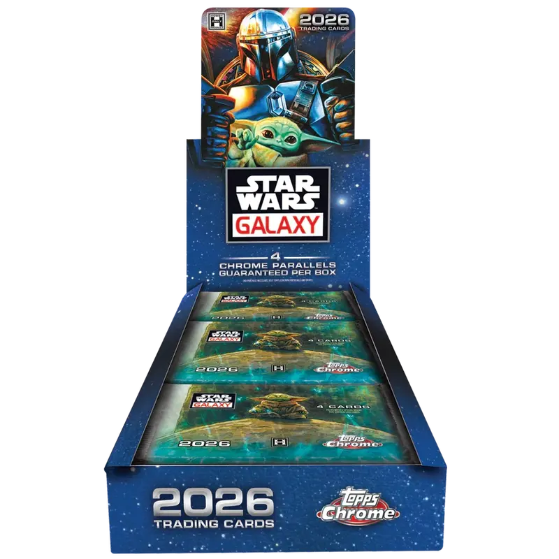 2026 Star Wars Chrome® Galaxy - Hobby Box