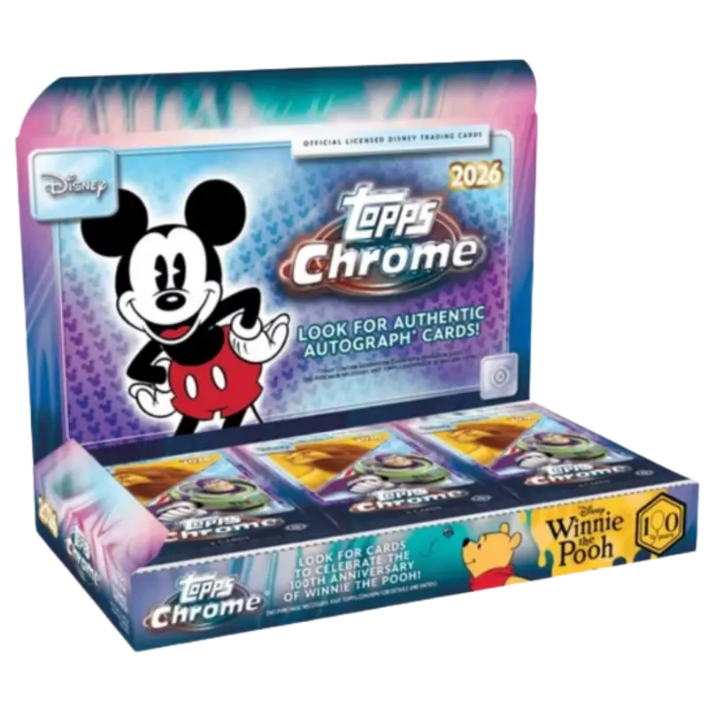 2026 Topps Chrome Disney - Hobby Box