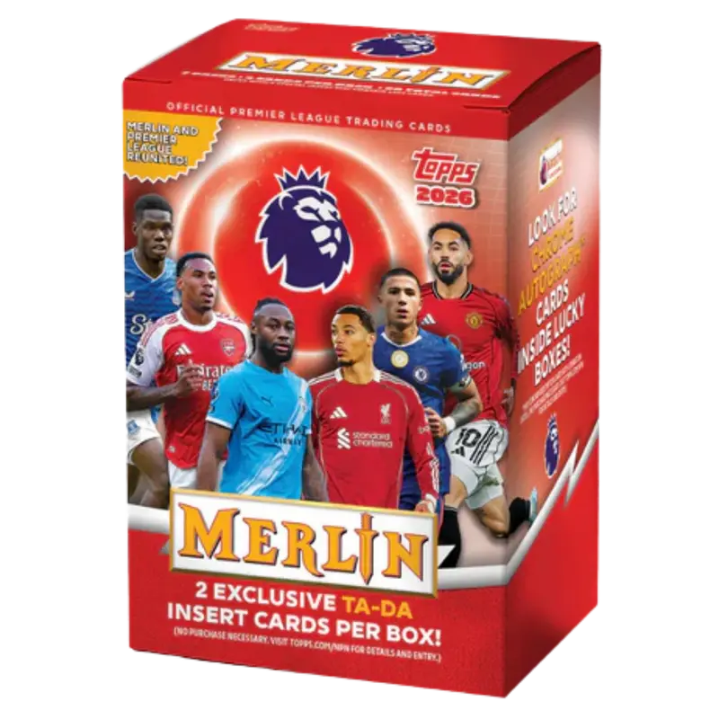 2026 Topps Merlin Premier League Value Box