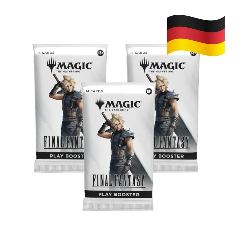 3x FINAL FANTASY Play Booster (DE) – Magic