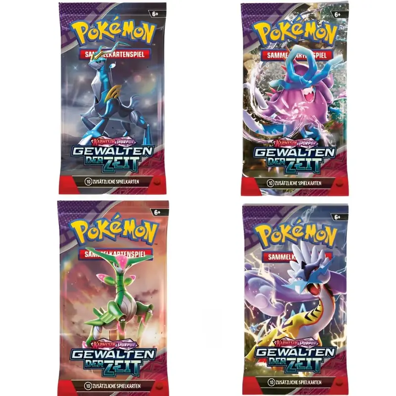 4x Pokémon TCG