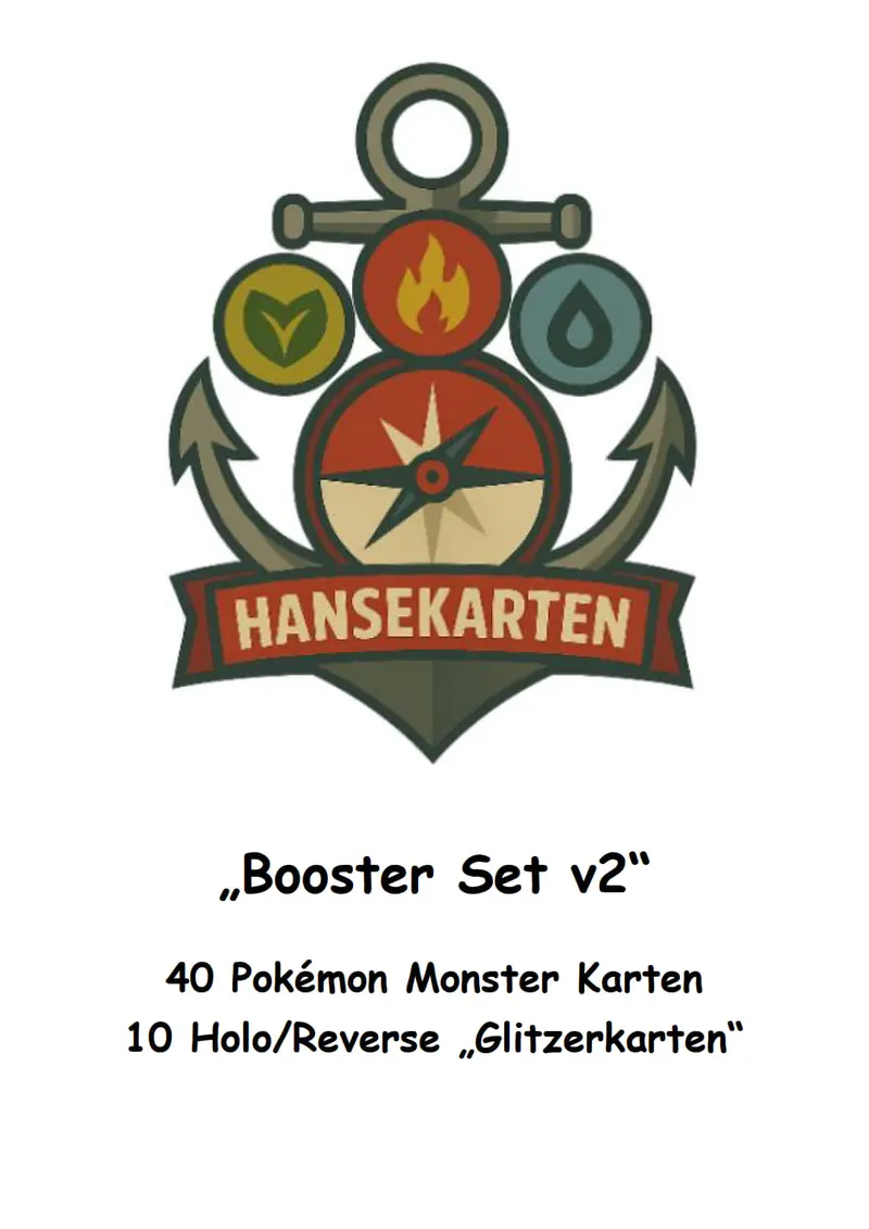 50 Pokémon Karten Set v2
