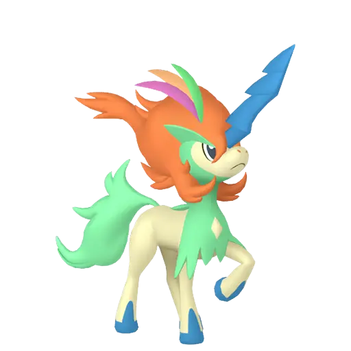 #647 Shiny Keldeo Resolutform SV