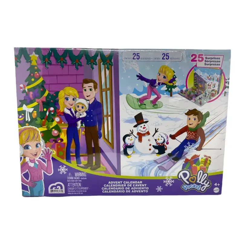 Adventskalender Polly Pocket  Weihnachtskalender 25 Überraschungen