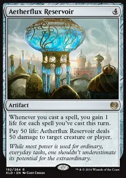Aetherflux Reservoir KLD-192 Rare Light Played Englisch