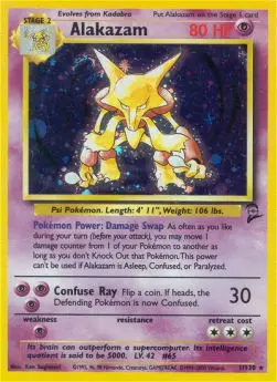 Alakazam - Base Set 2 (Holo Rare) [B2-1]