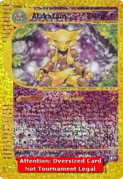Alakazam - Expedition Base Set (Oversized) [EX-1]