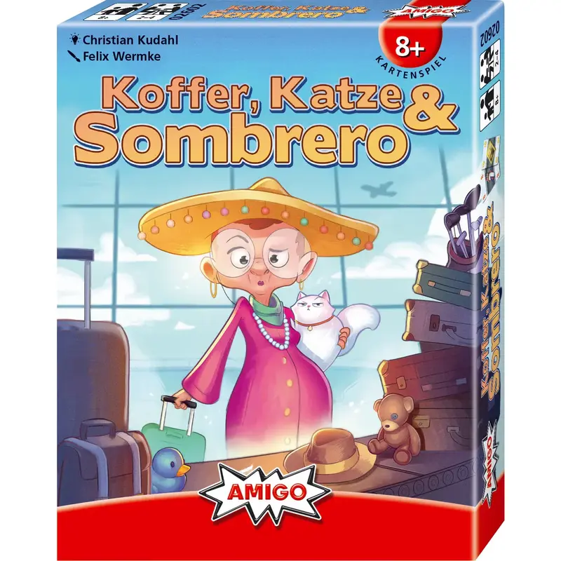 AMIGO Koffer, Katze & Sombrero