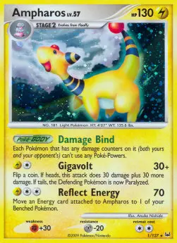 Ampharos Lv.57 - Platinum (Holo Rare) [PL-1]
