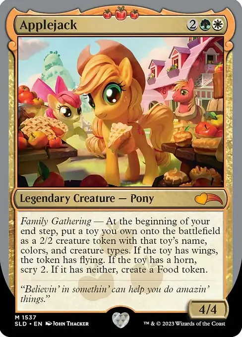 Applejack SLDXL3-1537 Mythic Englisch