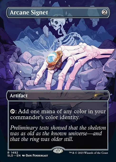 Arcane Signet SLDSV23-1492 Rare Englisch