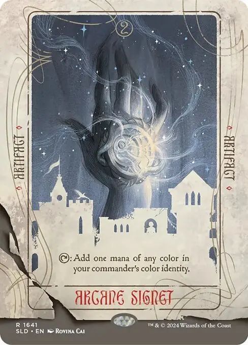 Arcane Signet (V.2) SLDE24-1641 Rare Englisch