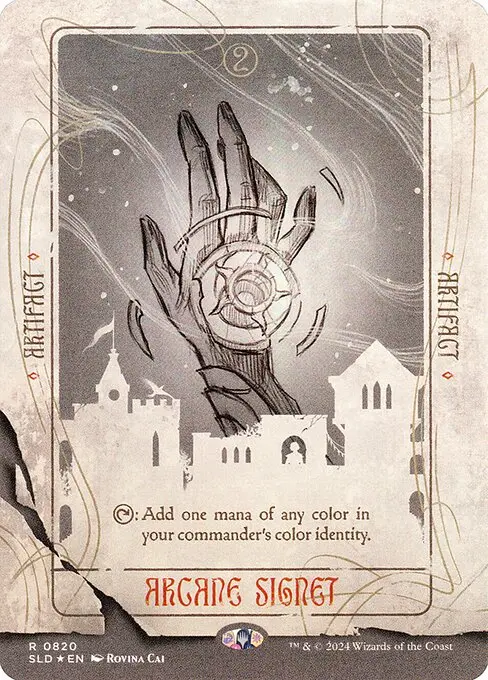 Arcane Signet (V.4) SLD-820 Rare Englisch