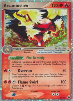 Arcanine ex - EX Legend Maker (Ultra Rare) [LM-83]