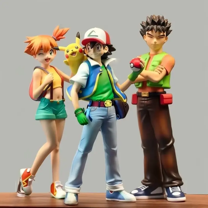 Ash Ketchum, Brock oder Misty Figuren