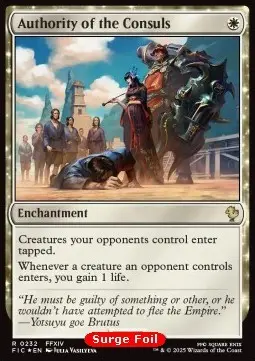 Authority of the Consuls - Commander