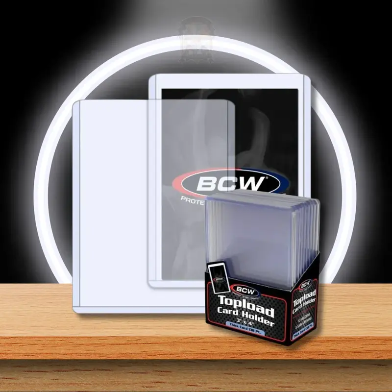 BCW 3 x 4 Thick Card Topload Holder 138 PT