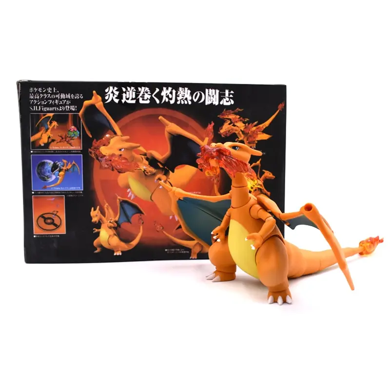 Bewegliche Charizard / Glurak  Action Figur (13cm)