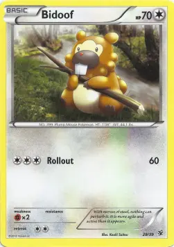 Bidoof - XY Kalos Starter Set (Common) [KSS-29]