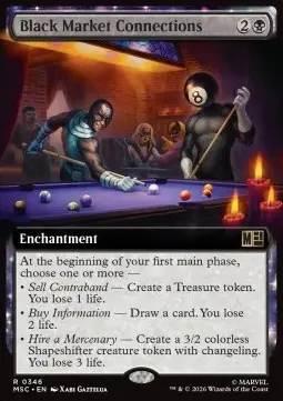 Black Market Connections - Commander