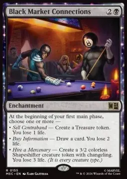 Black Market Connections - Commander