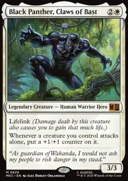 Black Panther, Claws of Bast - Commander