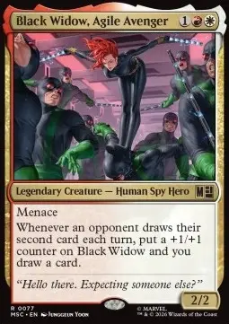 Black Widow, Agile Avenger - Commander