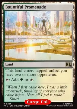 Bountiful Promenade - Commander
