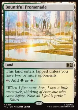 Bountiful Promenade - Commander