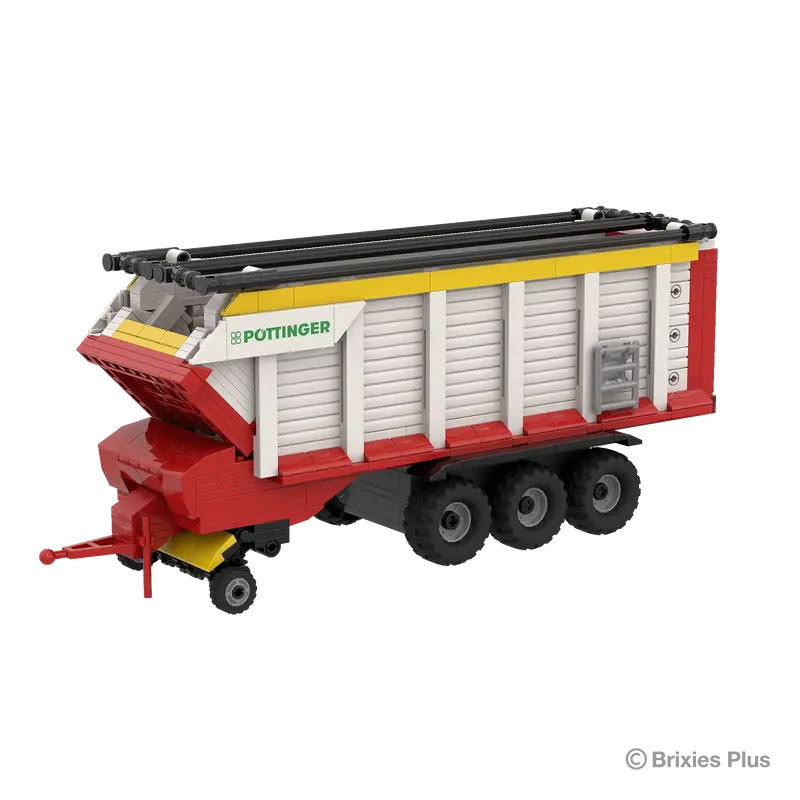BRIXIES Plus Pöttinger Jumbo - 585 Teile Bausatz (31,4 cm)