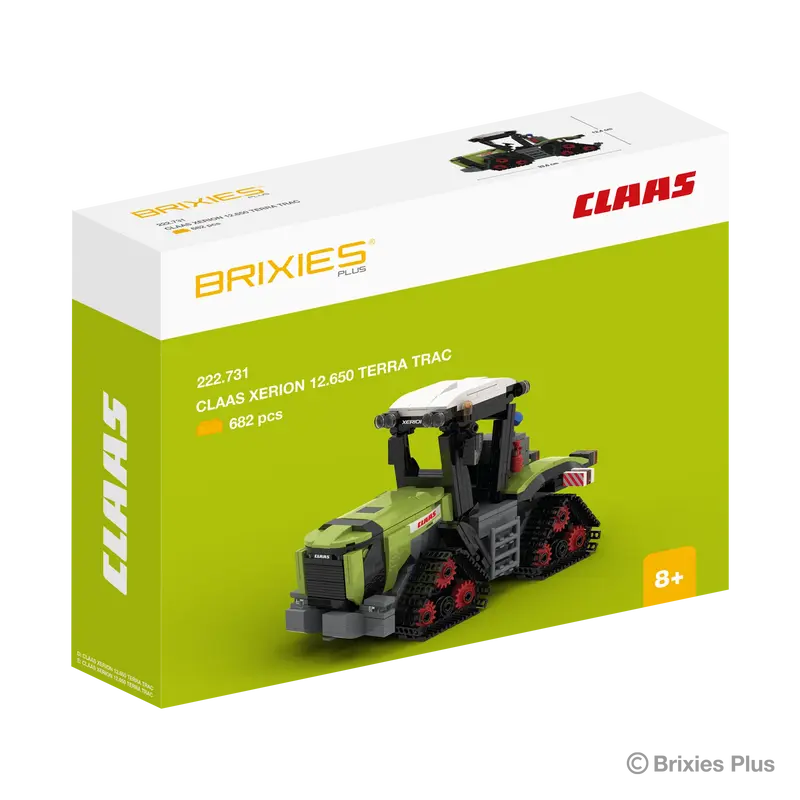BRIXIES Plus Traktor CLAAS Xerion 12.650 TERRA TRAC (Kette)