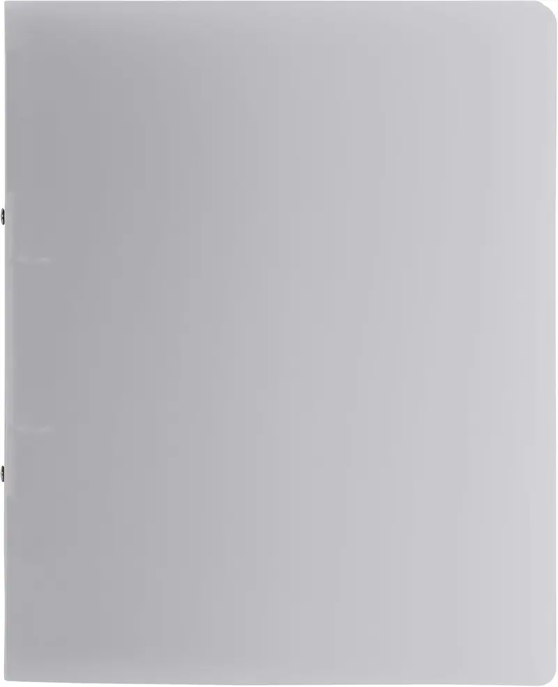 BRUNNEN Ringbuch A4 16mm 2 Ringe silber – PP-Folie