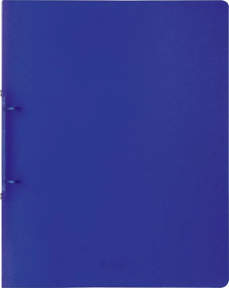 BRUNNEN Ringbuch A4, 2 Ringe, 16 mm, PP-Folie, blau