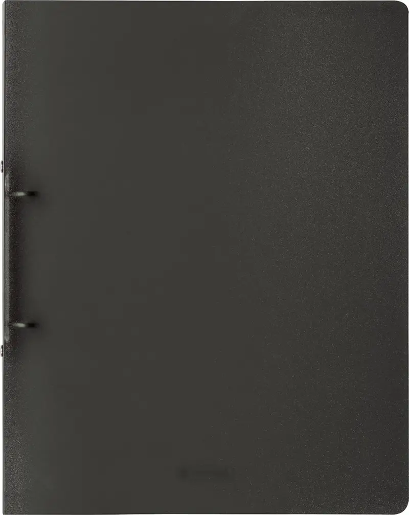 BRUNNEN Ringbuch A4, 2 Ringe, 16 mm, PP-Folie, schwarz