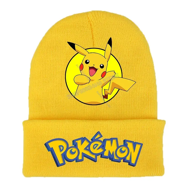 Bunte Pokemon Winter Mützen für Kinder oder Erwachsene