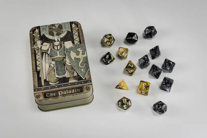 Character Class Classic RPG Würfel Set Paladin