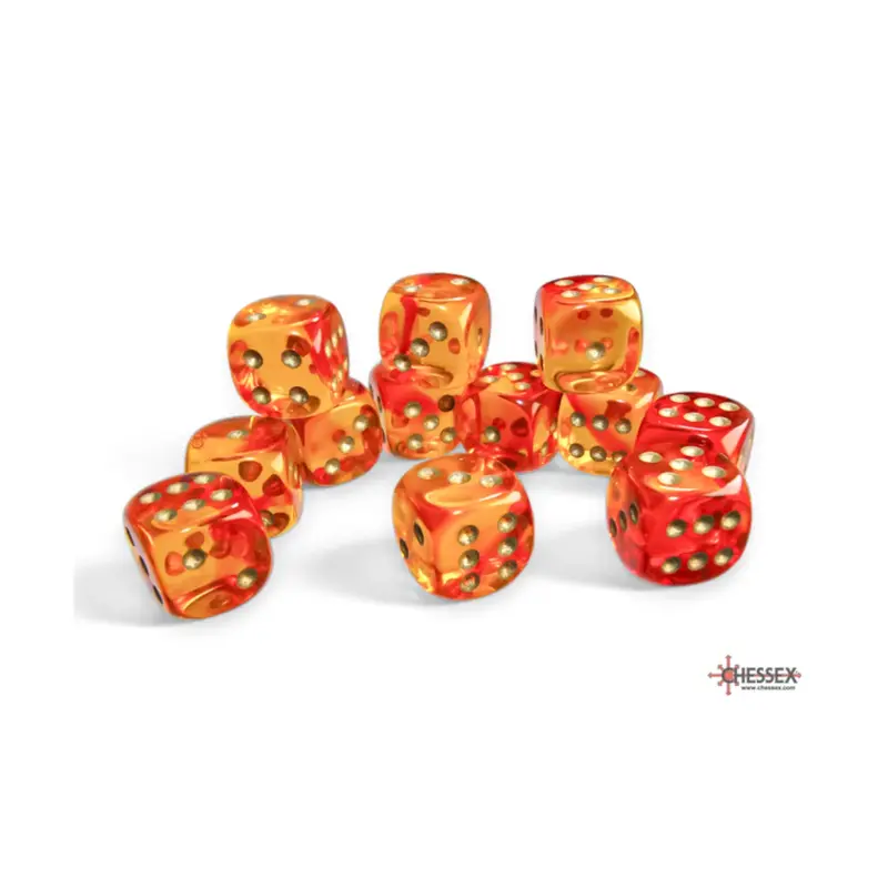 Chessex - 16mm D6 - Dice Block - Gemini