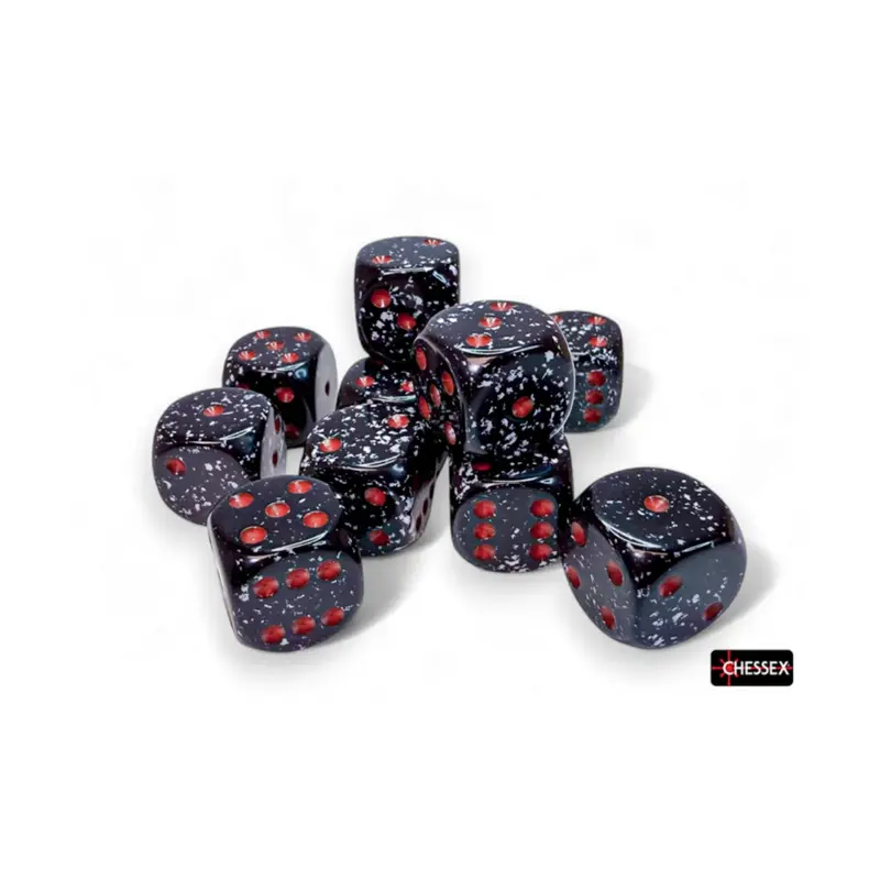 Chessex - 16mm D6 - Dice Block - Speckled
