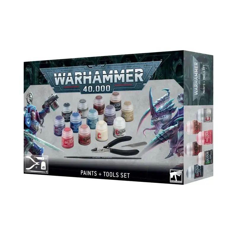 Citadel Colour Warhammer 40k Farben- und Werkzeugset