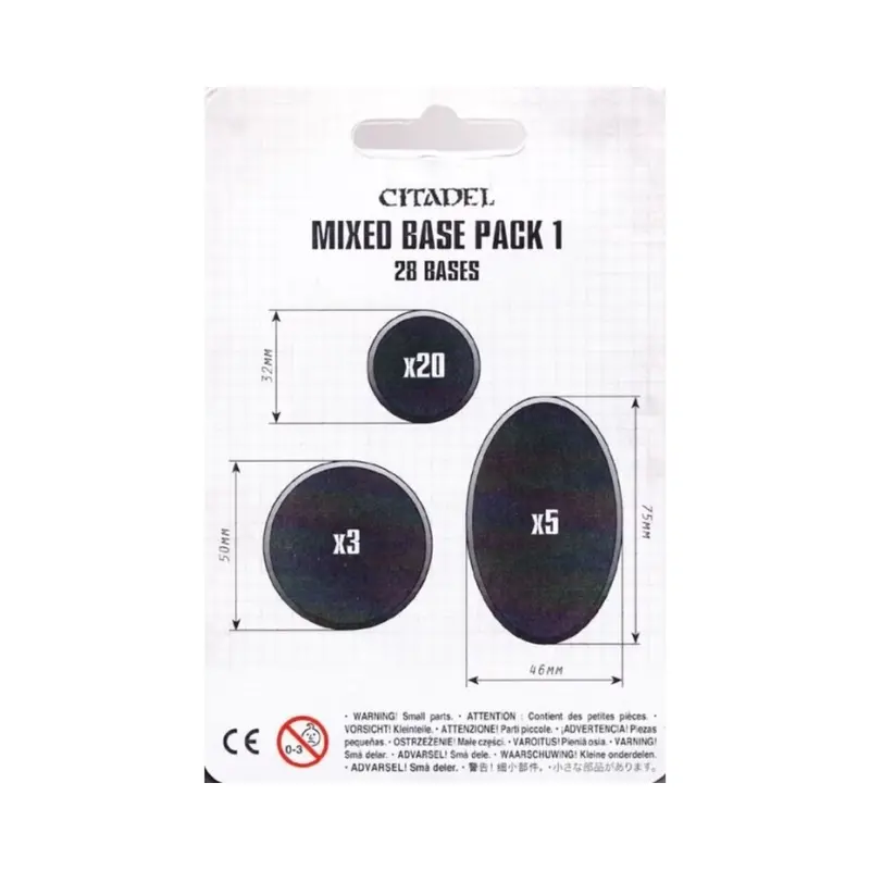 Citadel Mixed Base - Pack 1 (28 Bases)