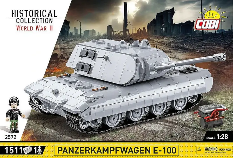 COBI Panzerkampfwagen E-100, 1511 Teile (2572)