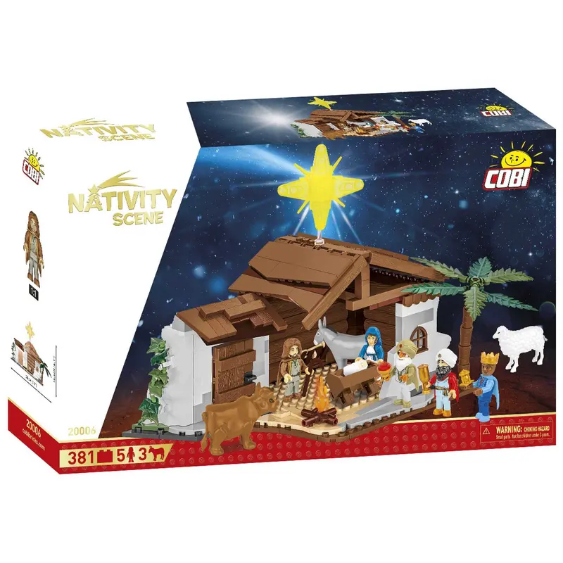 COBI Weihnachtskrippe - 381 Teile