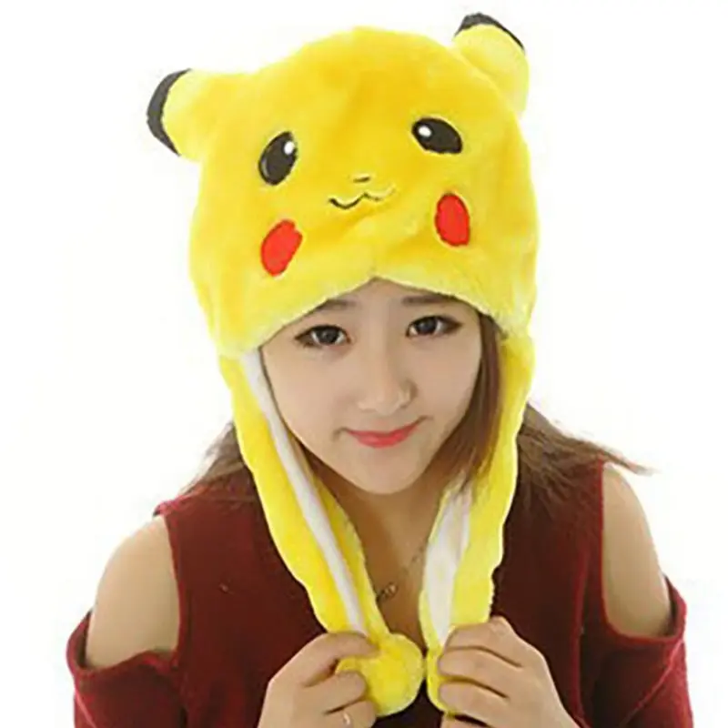 Cosplay Mütze im Pokémon Pikachu Style