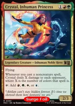 Crystal, Inhuman Princess - Commander
