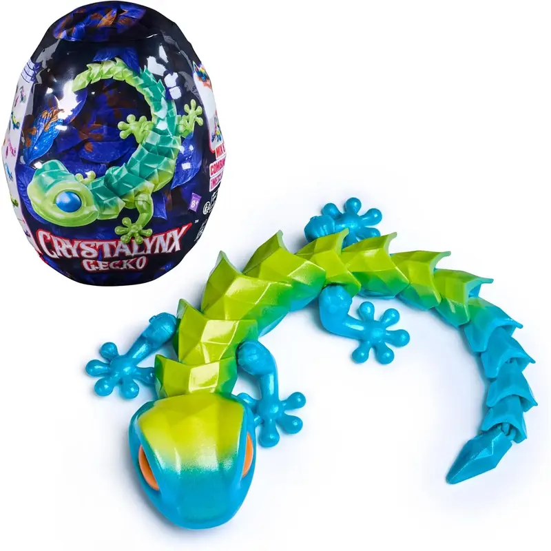 CrystaLynx Gecko Fidget Figur