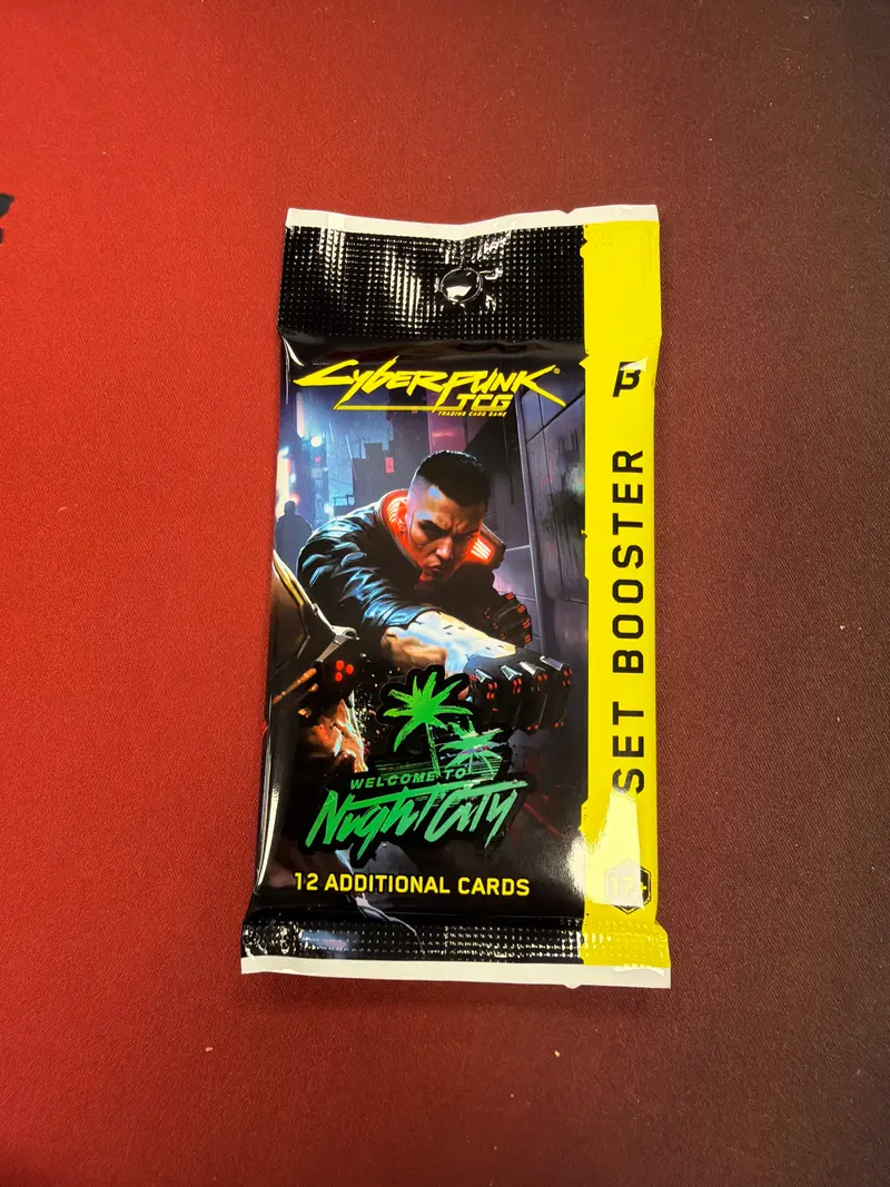 Cyberpunk tcg Booster