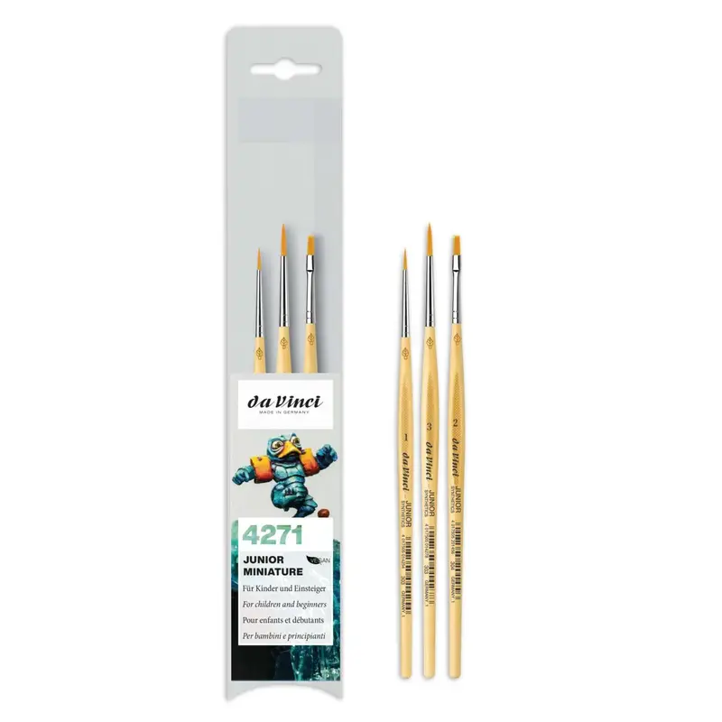 da Vinci JUNIOR MINIATURE Pinselset Serie 4271