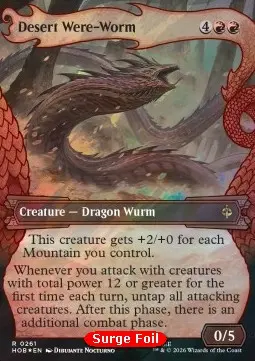 Desert Were-Worm (V.2) - The Hobbit