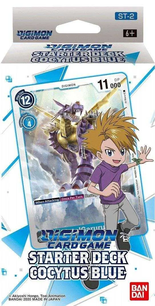 Digimon Card Game - COCYTUS BLUE STARTER DECK ST-2 EN